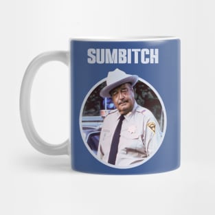 THE SHARP STARING OF THE DEFENDER OF JUSTICE Mug